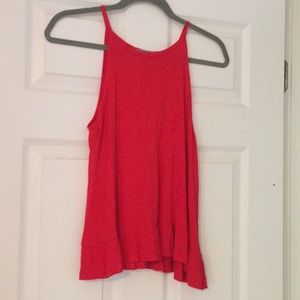 Red tank top